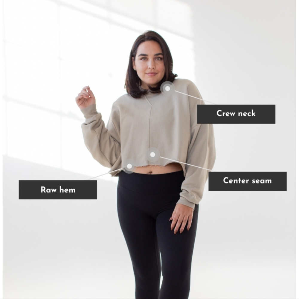 Savvi Brit Crop Top